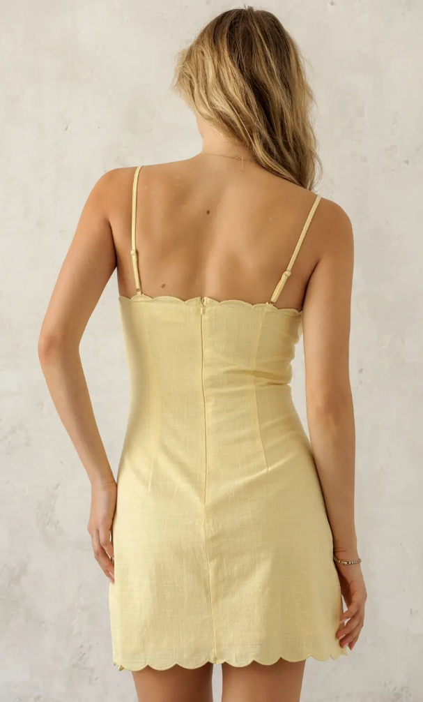 Elle Summer Linen Dress