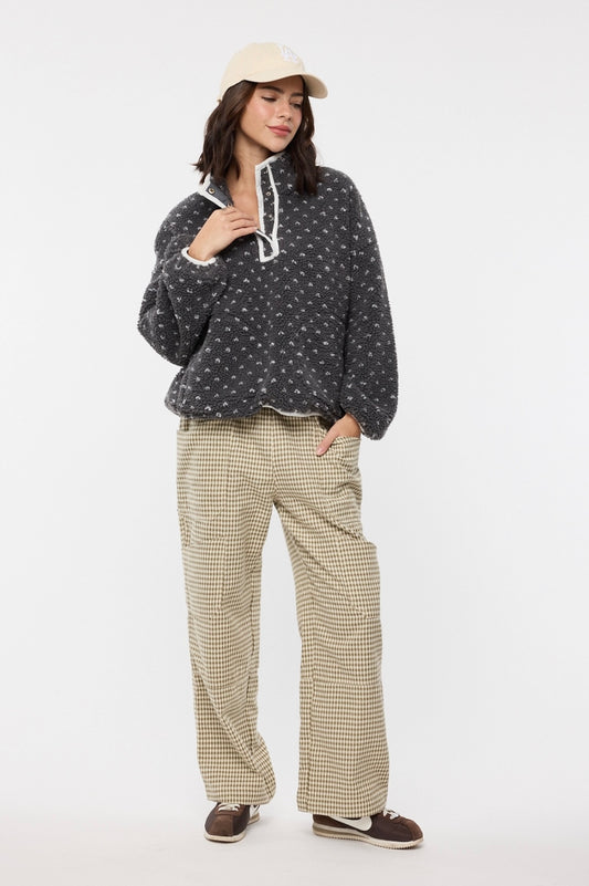 Heart Sherpa Fleece