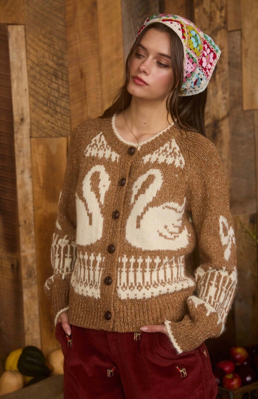 Swan Cozy Cardigan