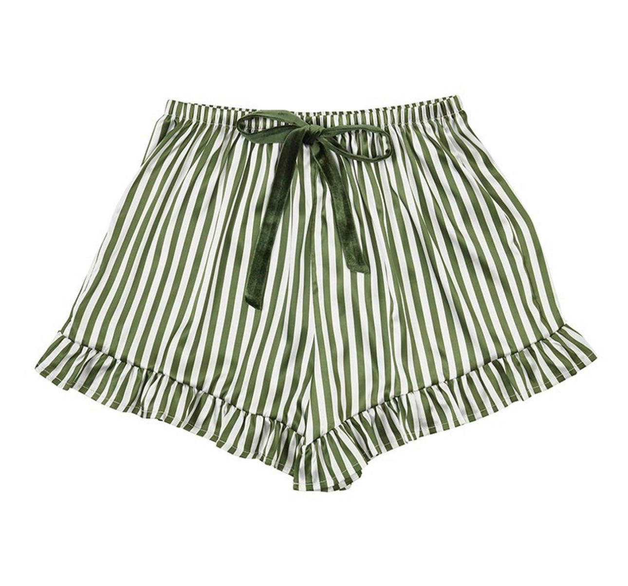 Candy Cane Pj Short Set