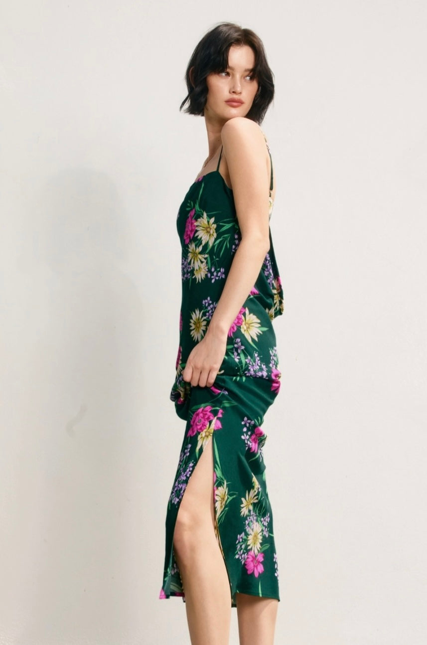 Falling for you Open Back Dress