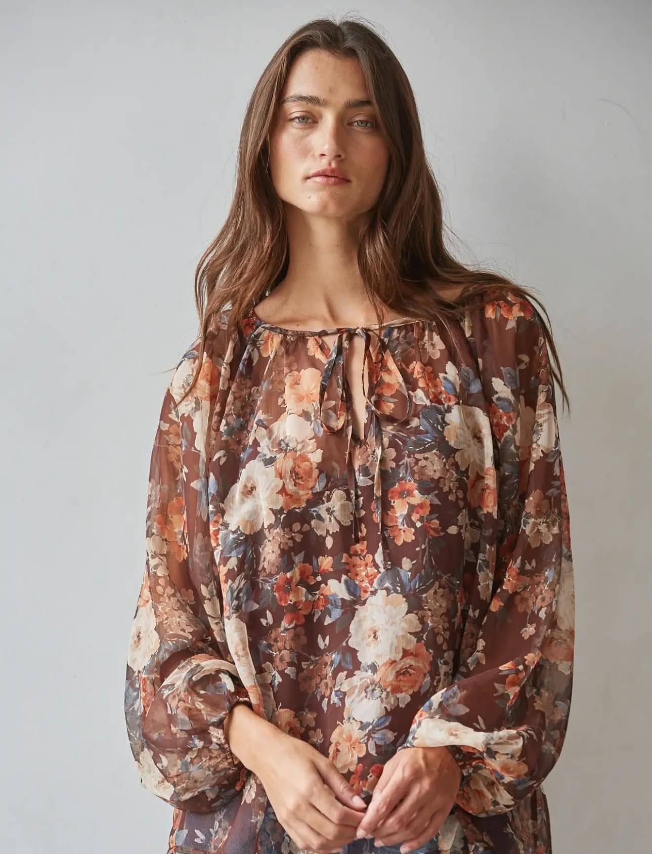 Amber Blossom Blouse