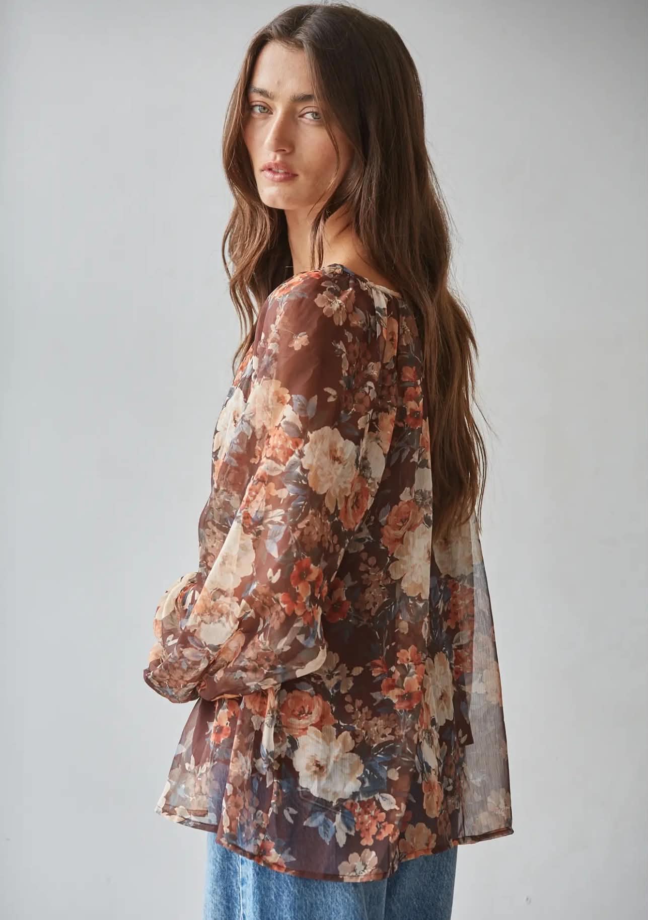 Amber Blossom Blouse