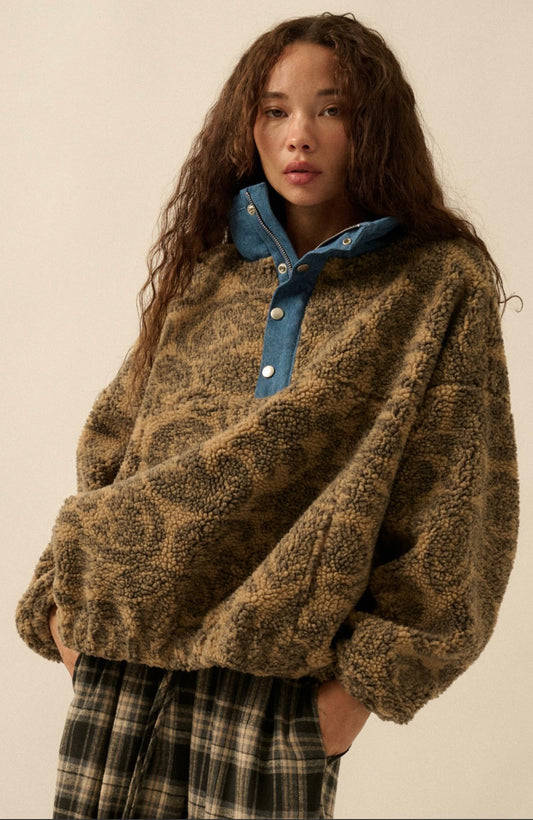 Paisley pullover