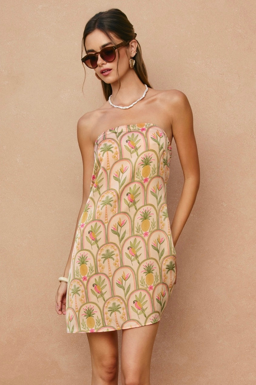 Tropical Mini Dress