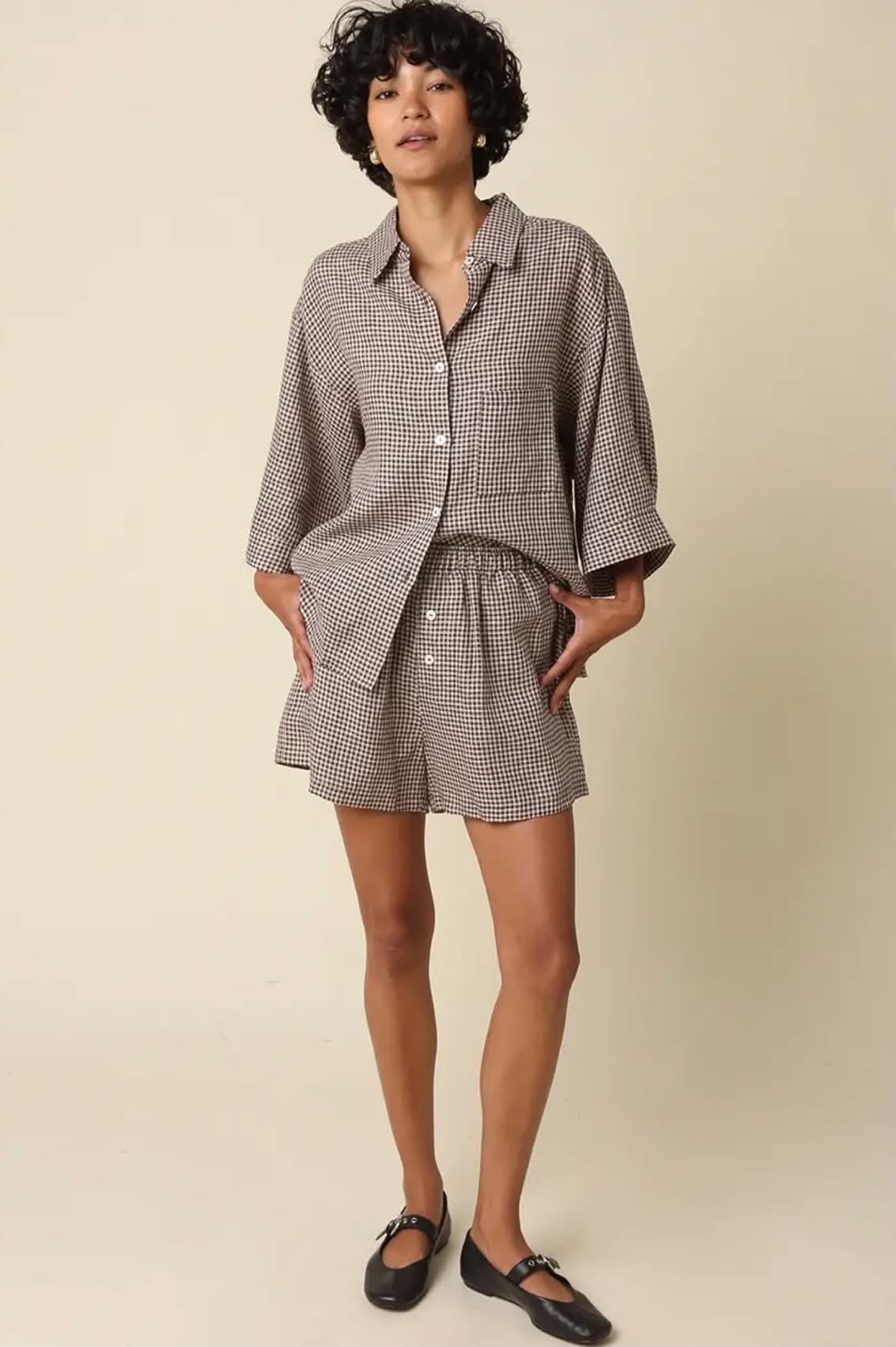 Brown Picnic Plaid