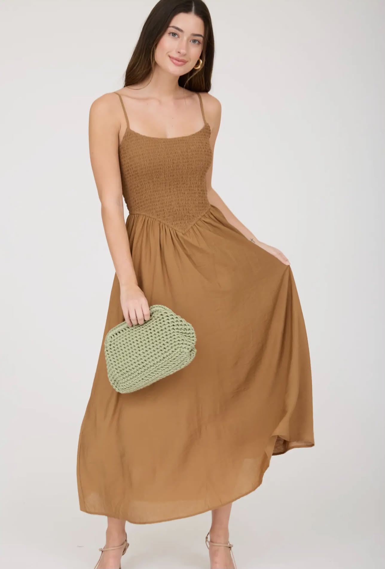 Teddy Tank Maxi Dress