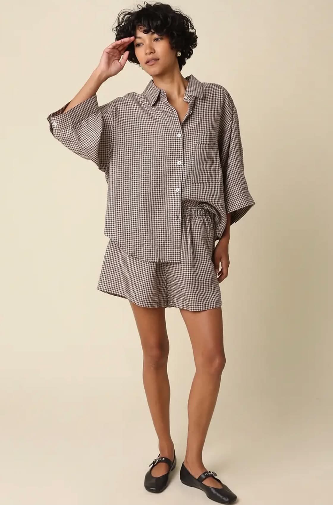 Brown Picnic Plaid