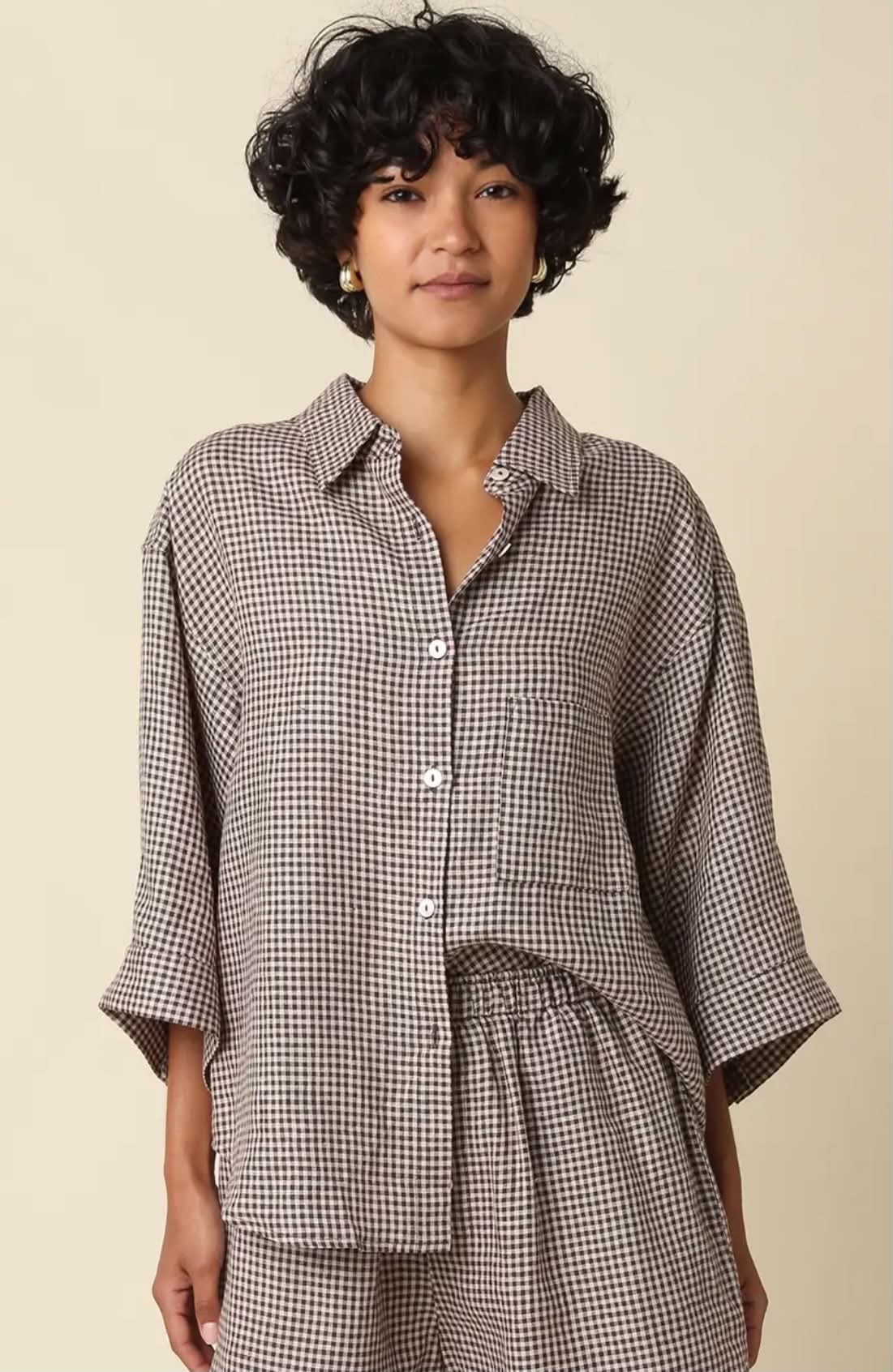 Brown Picnic Plaid